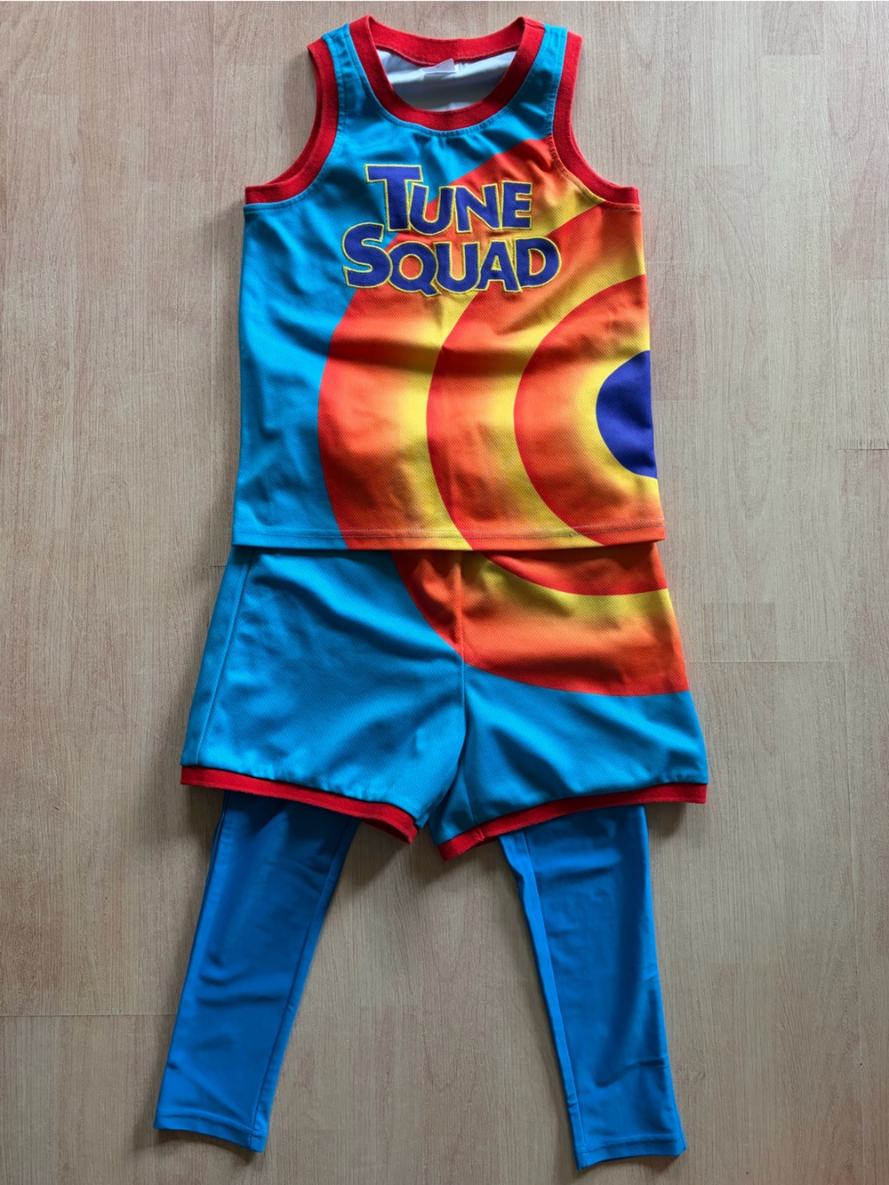 Kids Space Jam Tune Squad Uniform Costume